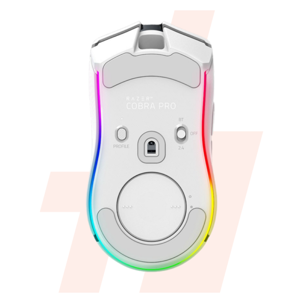 Razer Cobra Pro (Blanc) : Souris Gaming RGB Chroma, Confort Ultime, Précision Optique – Image 5