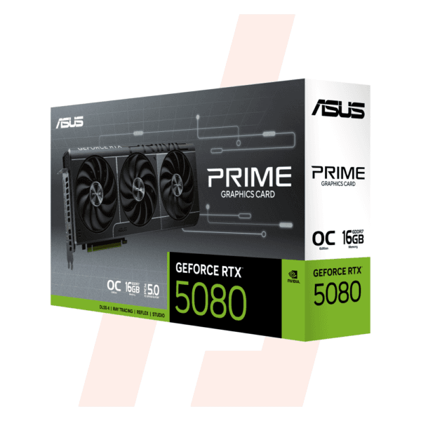 ASUS PRIME GeForce RTX 5080 16GB GDDR7 OC Edition - Carte Graphique Haut de Gamme pour Jeux 4K et Ray Tracing – Image 2