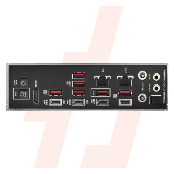 ASUS ROG Crosshair X870E Hero : Carte Mère Gaming AMD X870E, Socket AM5, Connexions Haut Débit, Refroidissement Avancé – Image 3