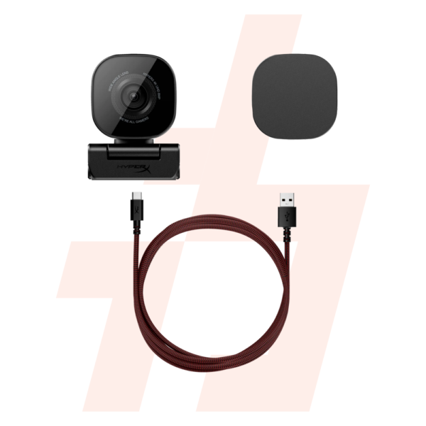HyperX Vision S : Webcam HD pour Streaming et Conférences, Qualité d'Image Supérieure, Micro Intégré – Image 5