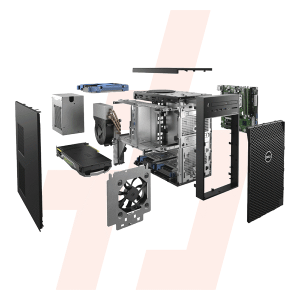Dell Precision 3630 Tower - Intel Core i7-8700K (6 Cœurs, 4.7 GHz), 16 Go DDR4, 256 Go SSD | Station de Travail Haute Performance – Image 4