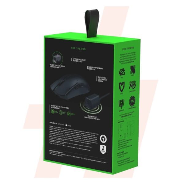 Razer Viper V3 Pro - Meilleure Souris Gaming Sans Fil pour eSport (Noir, Ultra-Rapide) – Image 9