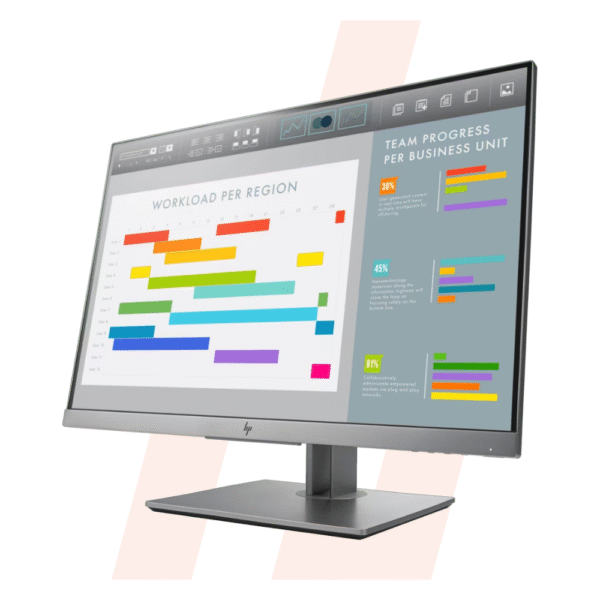 HP EliteDisplay E243i – Écran professionnel 24″ Full HD à bord ultra-fin – Image 2
