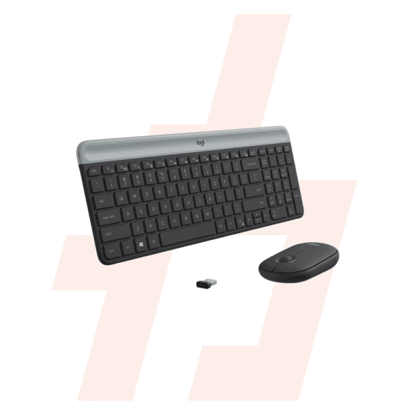 Logitech MK470 Slim – Combo Clavier et Souris Sans Fil Silencieux et Élégant – Image 4