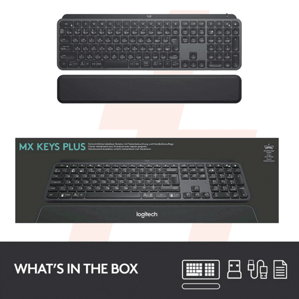 Logitech MX Keys Plus – Clavier Sans Fil Premium pour Productivité – Image 5